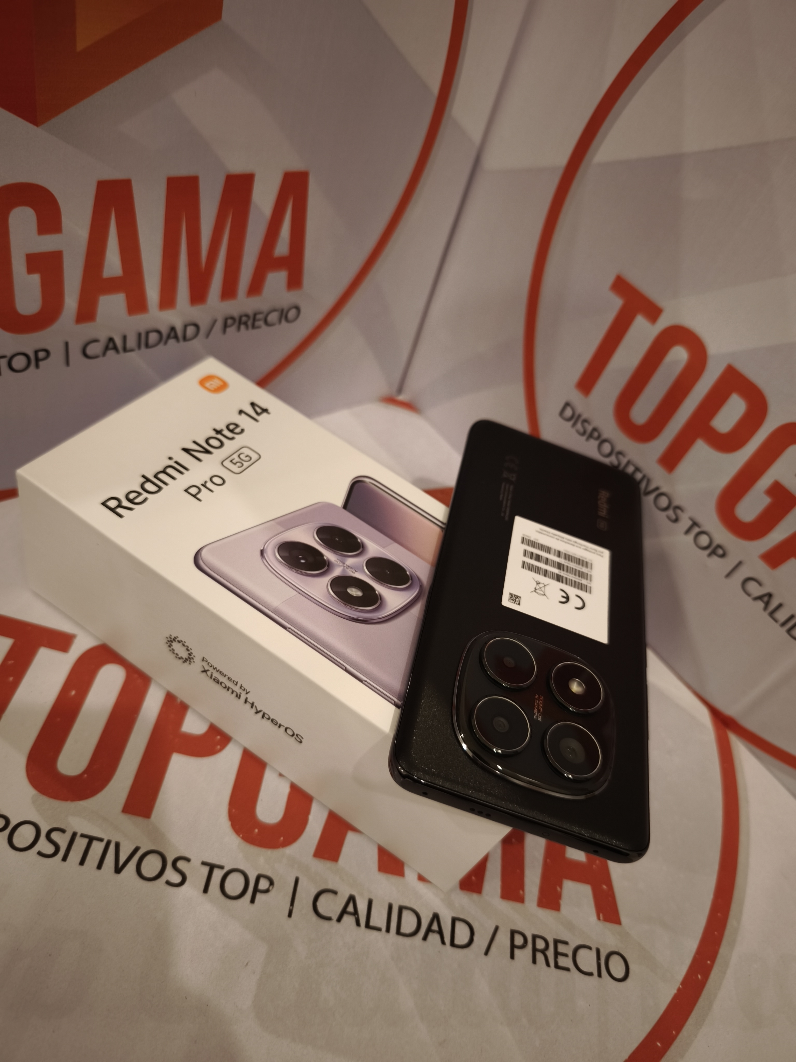 celulares y tabletas - REDMI NOTE 14 PRO 5G, 8GB RAM 256GB ROM 7