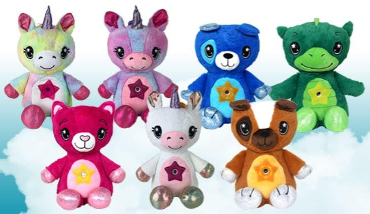 juguetes - Peluches Star Belly Dream Lites Luz Nocturna Varios Modelos Reflector  5
