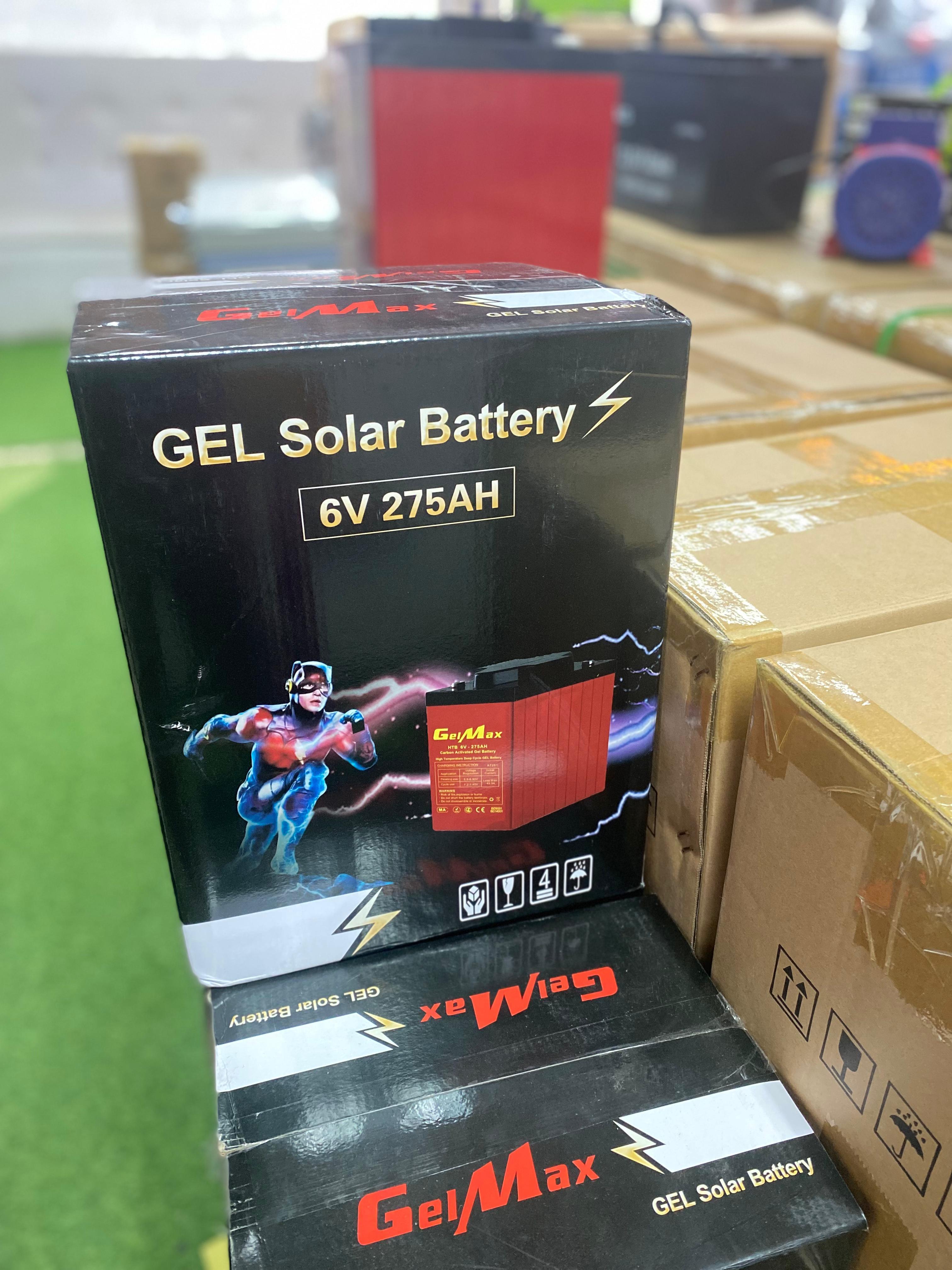 plantas e inversores - Baterías Gelmax 6volt/ 225 AH disponible ✔️