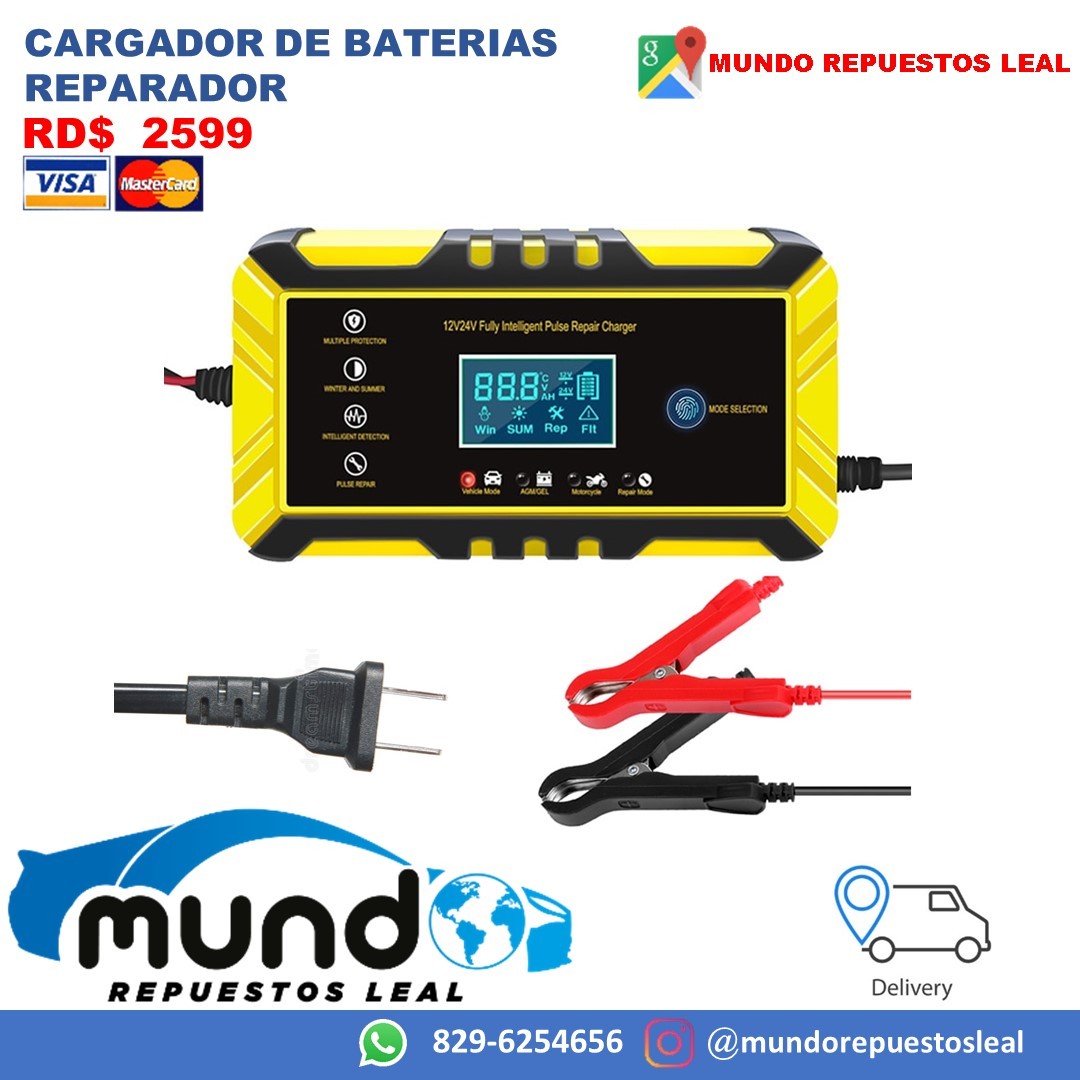 otros electronicos - Cargador de bateria 12 v a 24 v 1