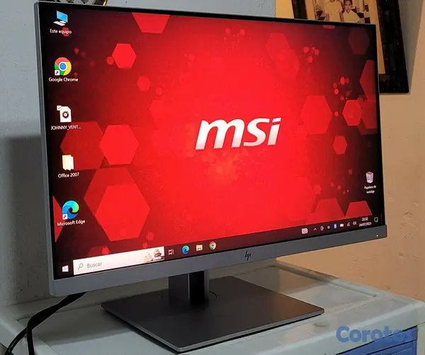 computadoras y laptops - Monitor hp 24 Pulg Giratorio ips 1080p hdmi 1