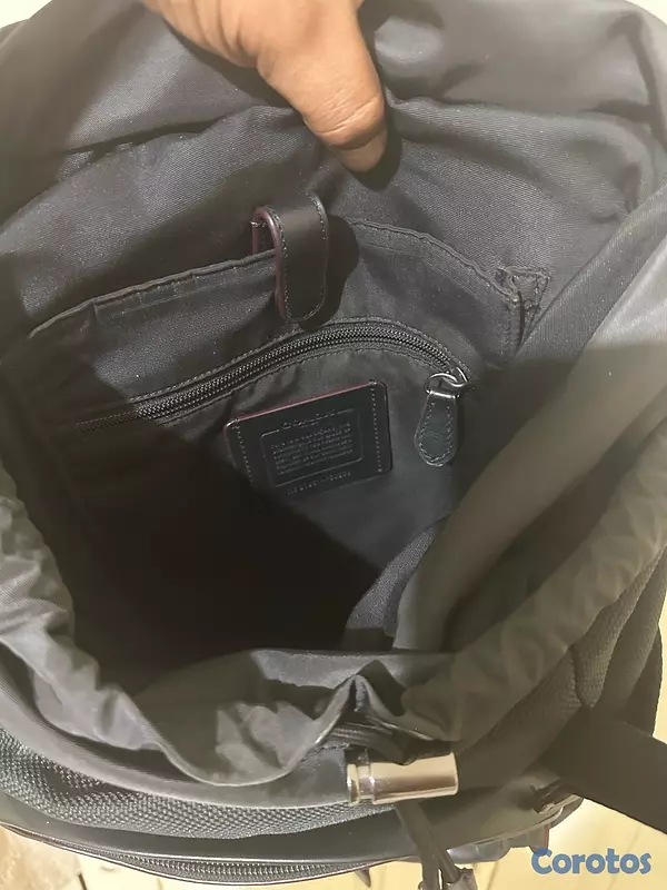 carteras y maletas - Usada Mochila COACH Original $7,500  4