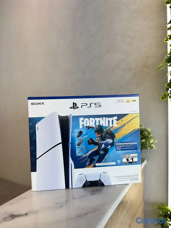 consolas y videojuegos - PLAYSTATION 5 SLIM DISCO FORNITE NUEVO SELLADO UNI