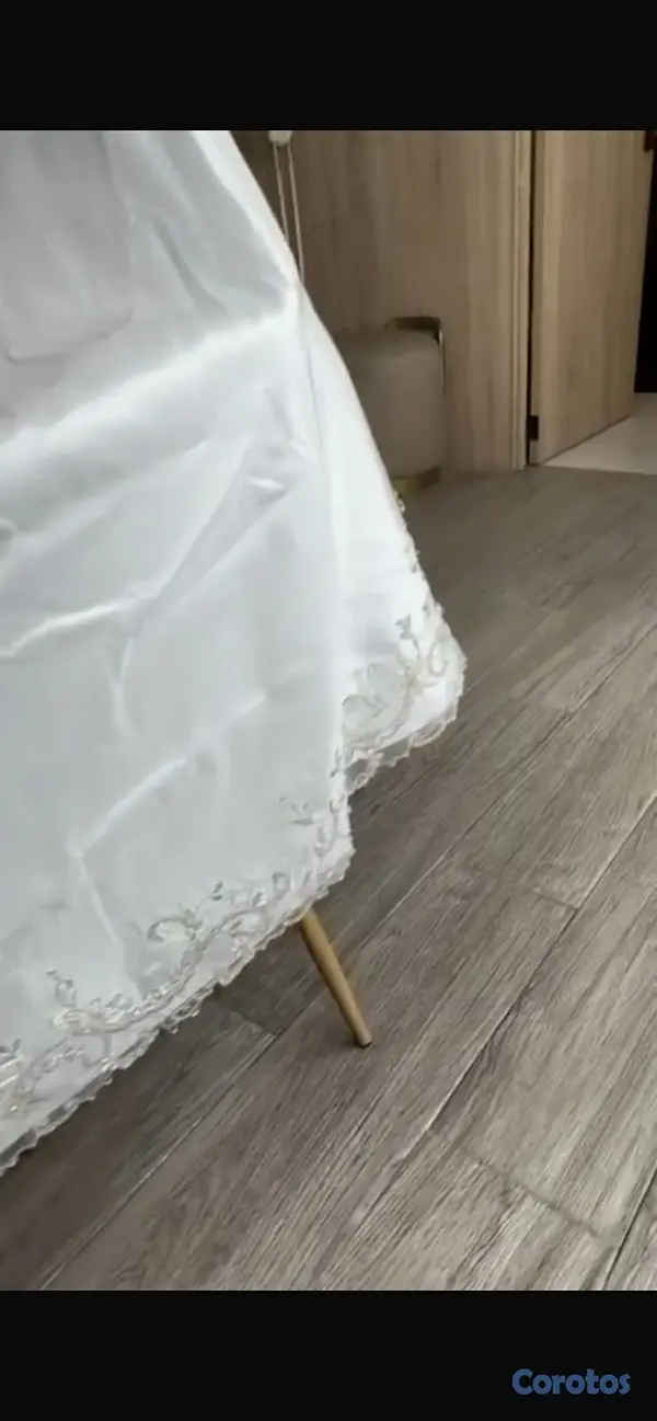 ropa para mujer - Vestido de novia como nuevo una sola postura 9