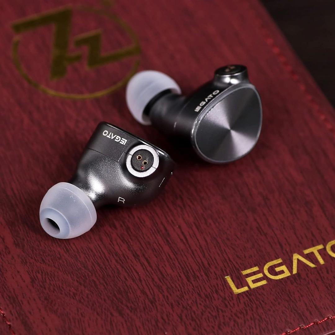 camaras y audio - 7Hz Legato audífono IEM 2 DD Basshead para amantes de los graves - cable 2 pines 7