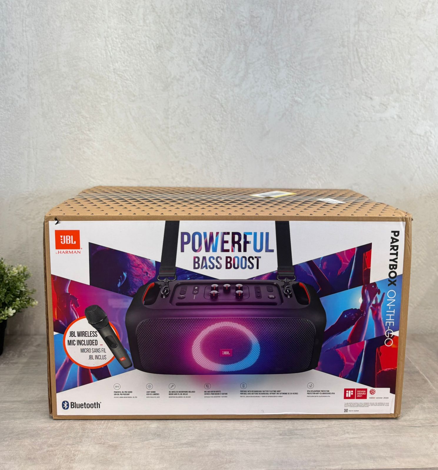 camaras y audio - BOCINA JBL PARTY BOX ON THE GO ORIGINAL SELLADO 0