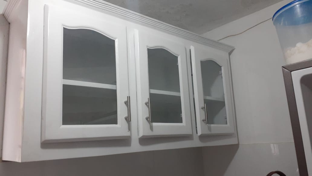 cocina - Gabinete de tres puertas de cocina  2