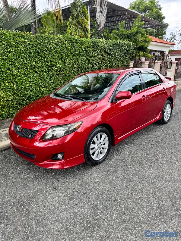 carros - Se Vende Toyota Corolla S 2010 Rojo 5
