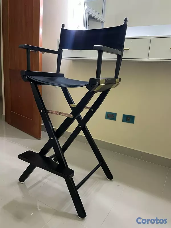 salud y belleza - Silla de maquillaje estilo cine en venta  3