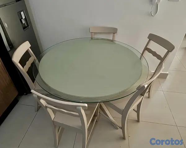 muebles y colchones - Comedor Redondo 2