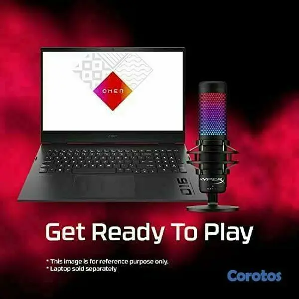 consolas y videojuegos - HyperX QuadCast S - Micrófono condensador USB RGB  10