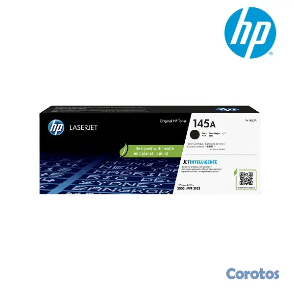impresoras y scanners - TONER HP ORIGINAL  100% - 145A - W1450A - NEGRO -  PARA IMPRESORA LASERJET