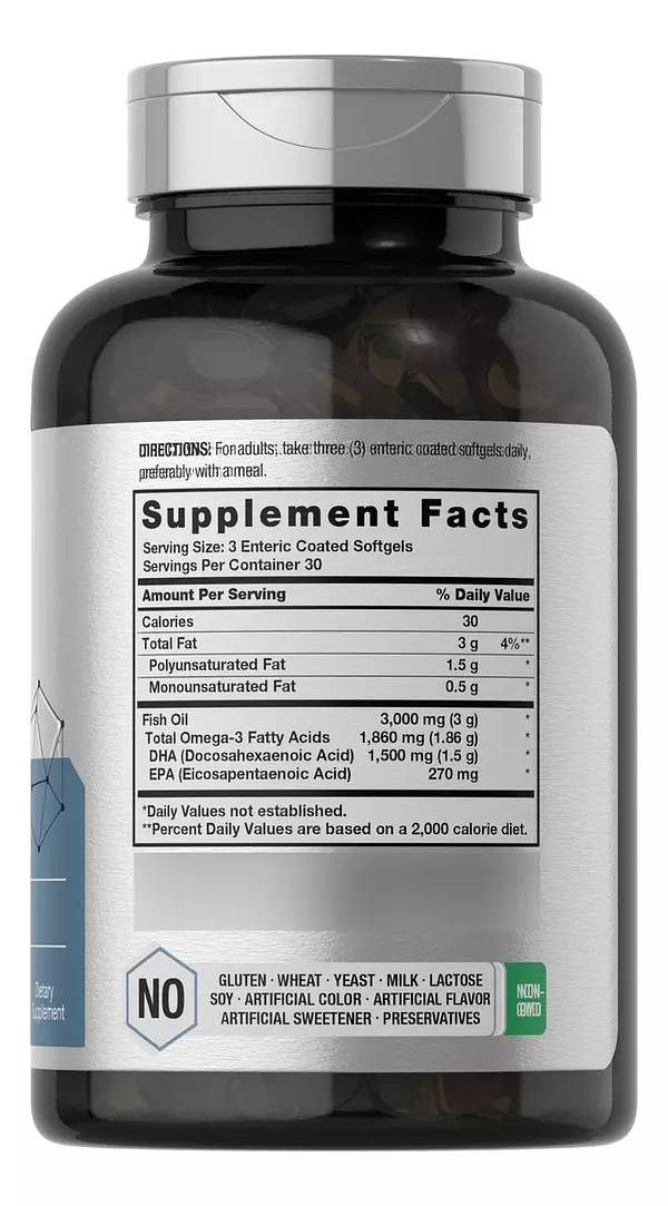 Salud y Equipamiento Médico - Dha 1500mg 90 Cap Horbaach 2