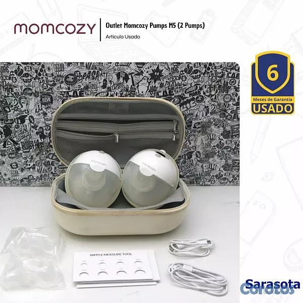 cuidado y nutricion - Outlet Momcozy Pumps M5 (2 Pumps) 2