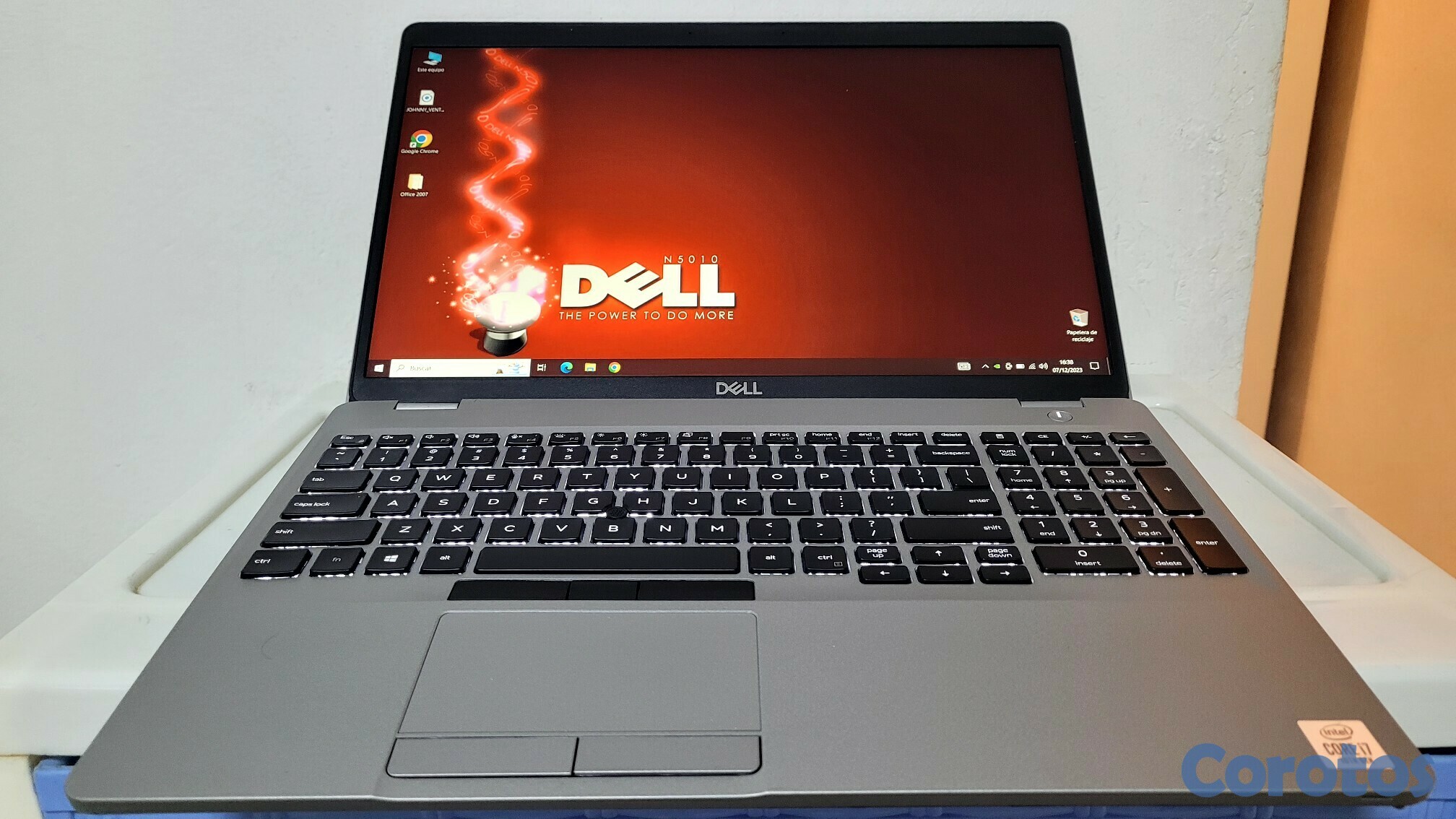 computadoras y laptops - Dell Precision 17 Pulg Core i7 10th Gen Ram 16gb ddr4 Nvidea p520 2gb Dedicada 1