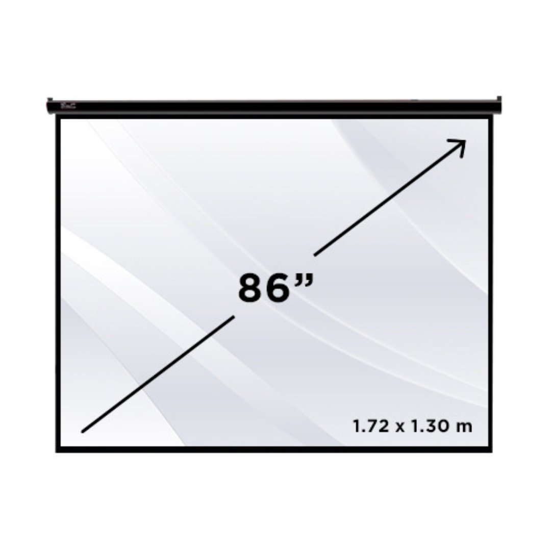 computadoras y laptops - PANTALLA KLIPX 100 pulgadas  PARA PROYECTOR  DE PARED  1
