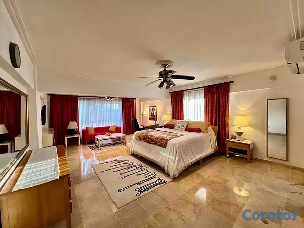 apartamentos - vendo avenida anacaona tres habitaciones con su baño dos parqueos paralelos  5