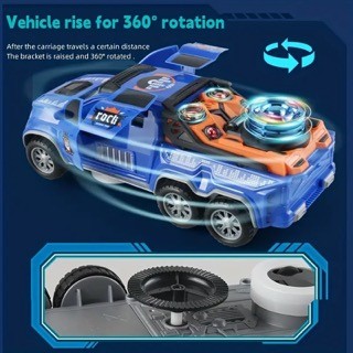 juguetes - Carrito con luces, movimientos y musica. Abre puertas y tiene muchas luces led 3