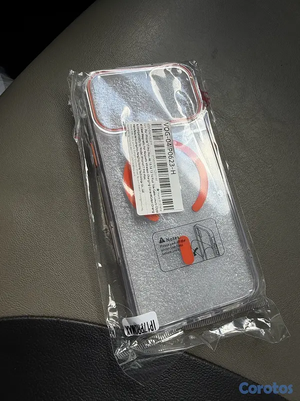 accesorios para electronica - Cover  iPhone 17 Pro Max  Luxury Crystal Clear Magnetic  Magsafe 4