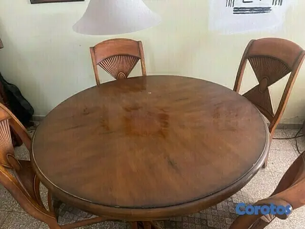 muebles y colchones - Juego de comedor de 4 sillas 3