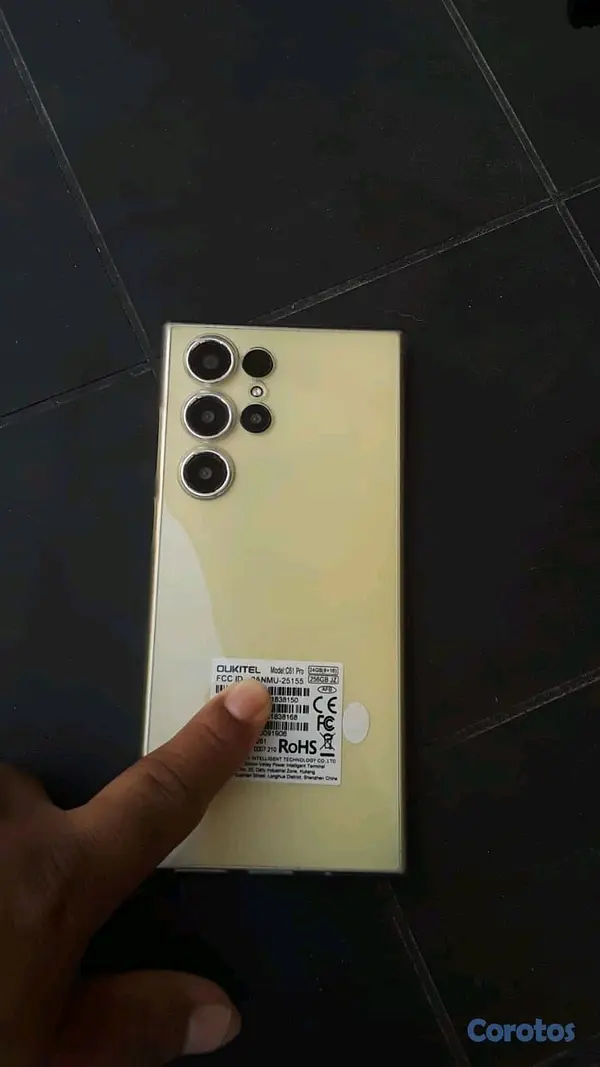 celulares y tabletas - se vende celular oukitel c61pro gigabyte 256 3