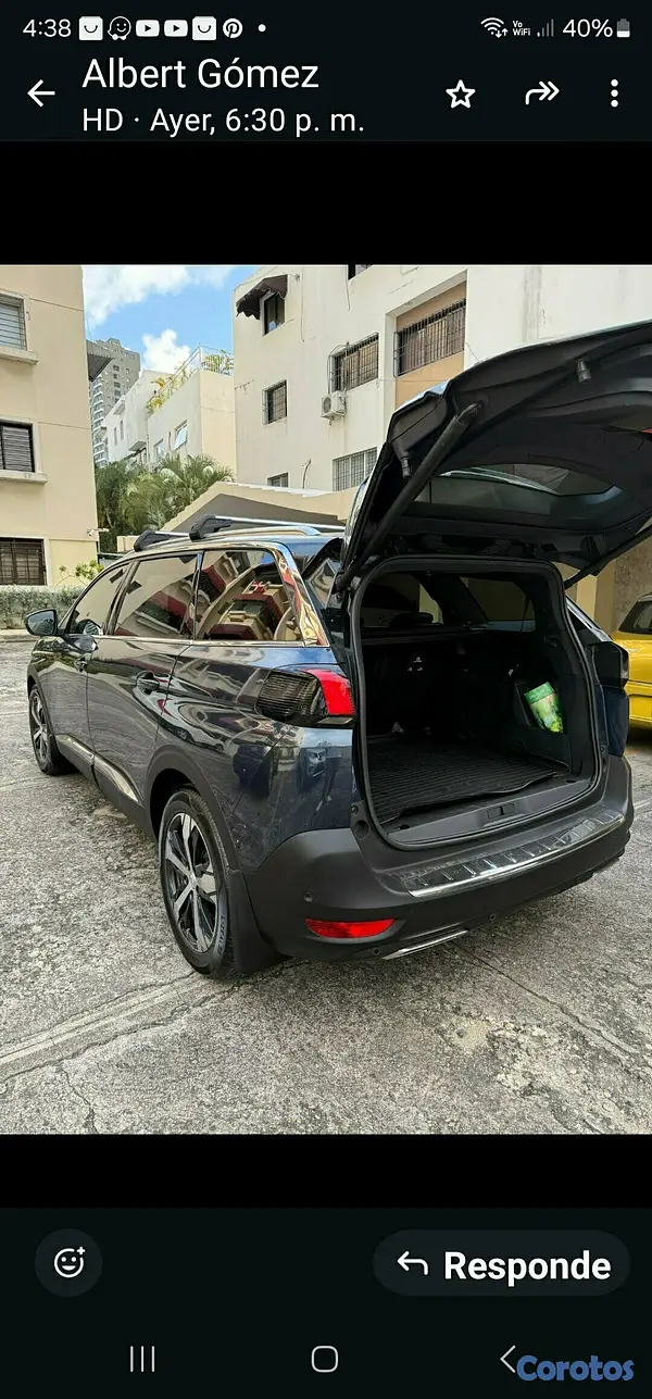 jeepetas y camionetas - peugeot 5008, GT LINE, Año 2018, excelentes condiciones. 5