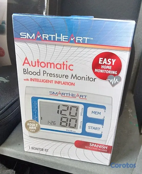Salud y Equipamiento Médico - Monitor de Presión Arterial Digital SmartHeart (Nu 3