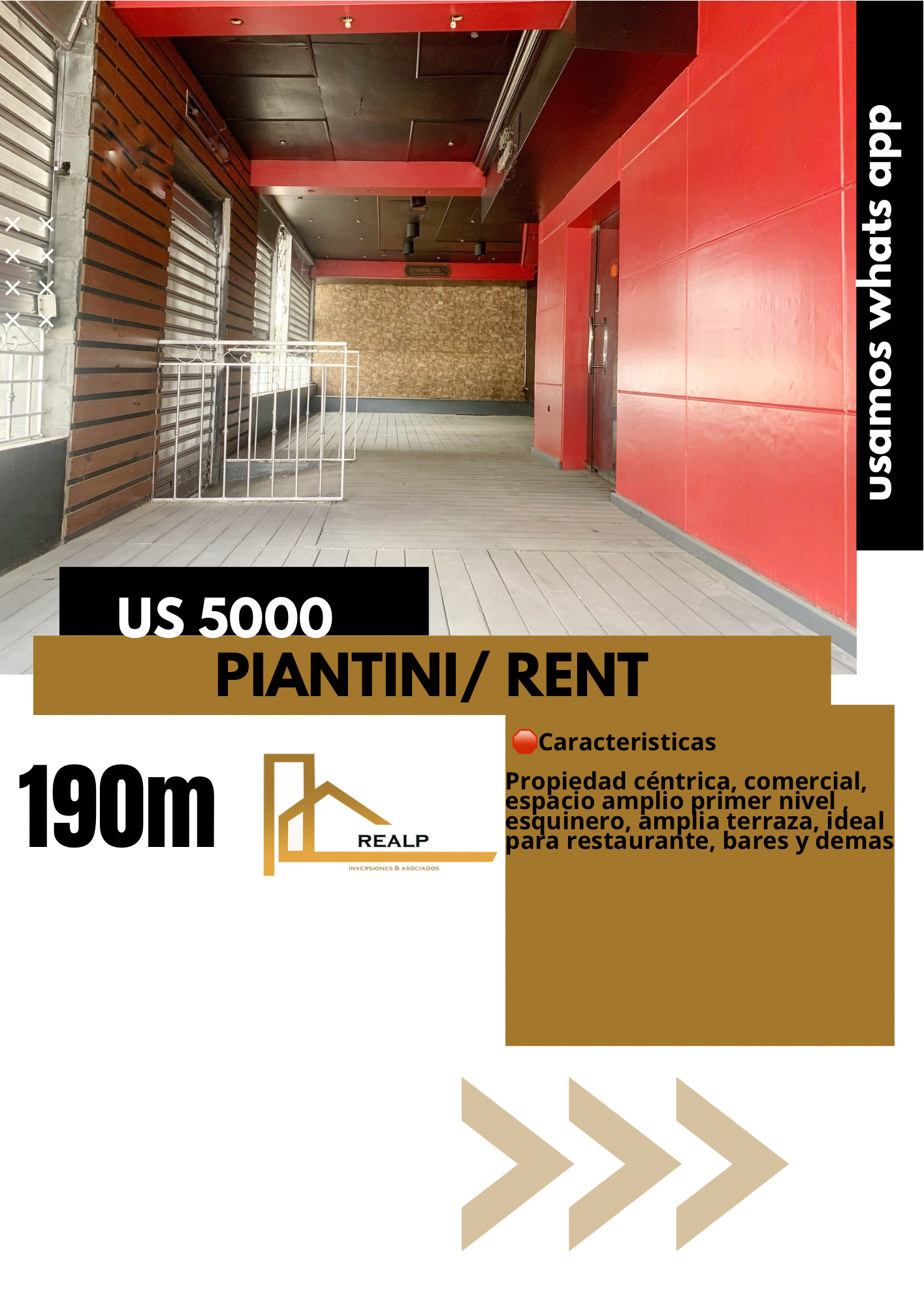 oficinas y locales comerciales - Local en Piantini Primer nivel