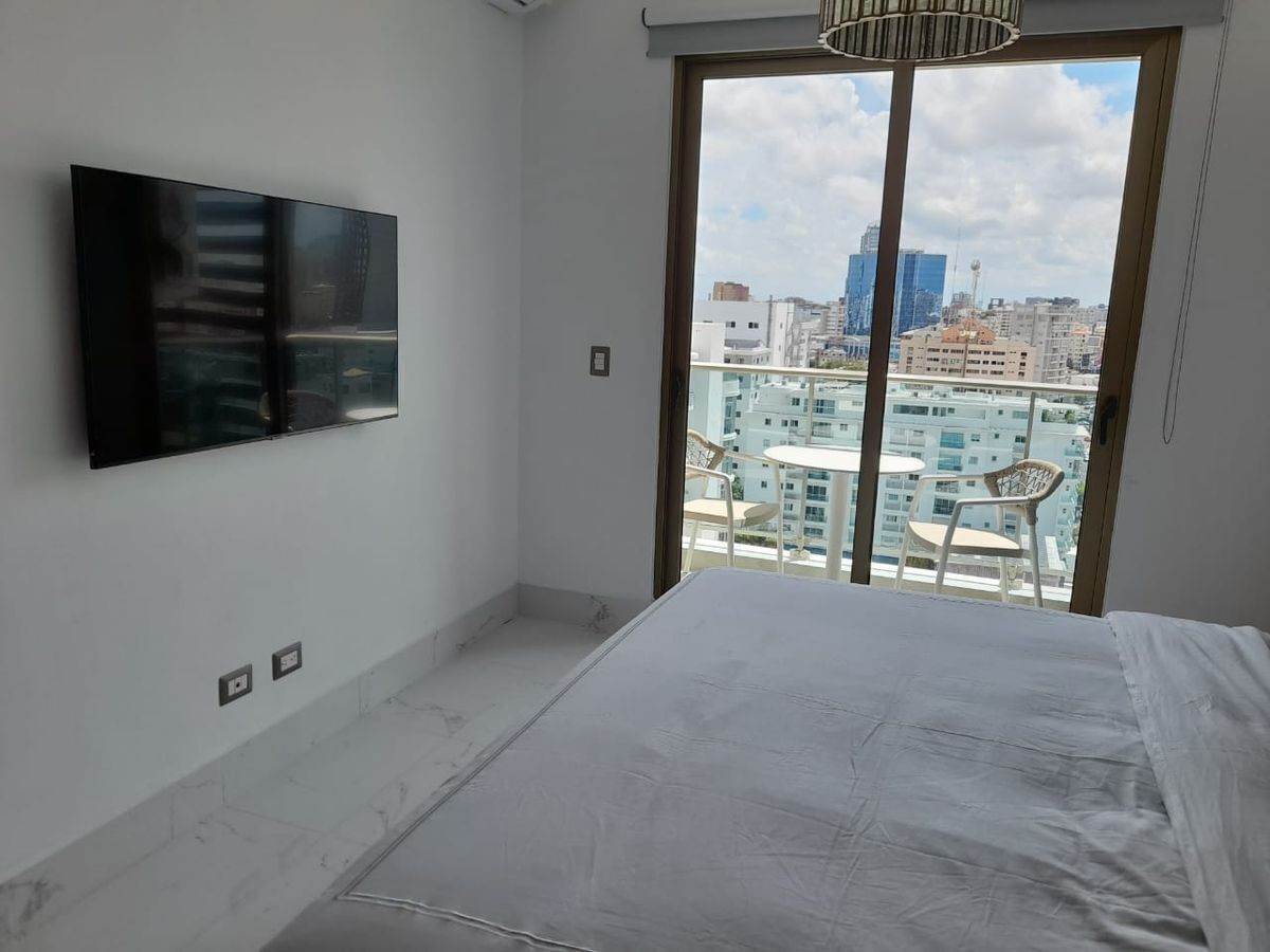 apartamentos - Apartamento En Alquiler En Piantini Amueblado De Una Habitación 6