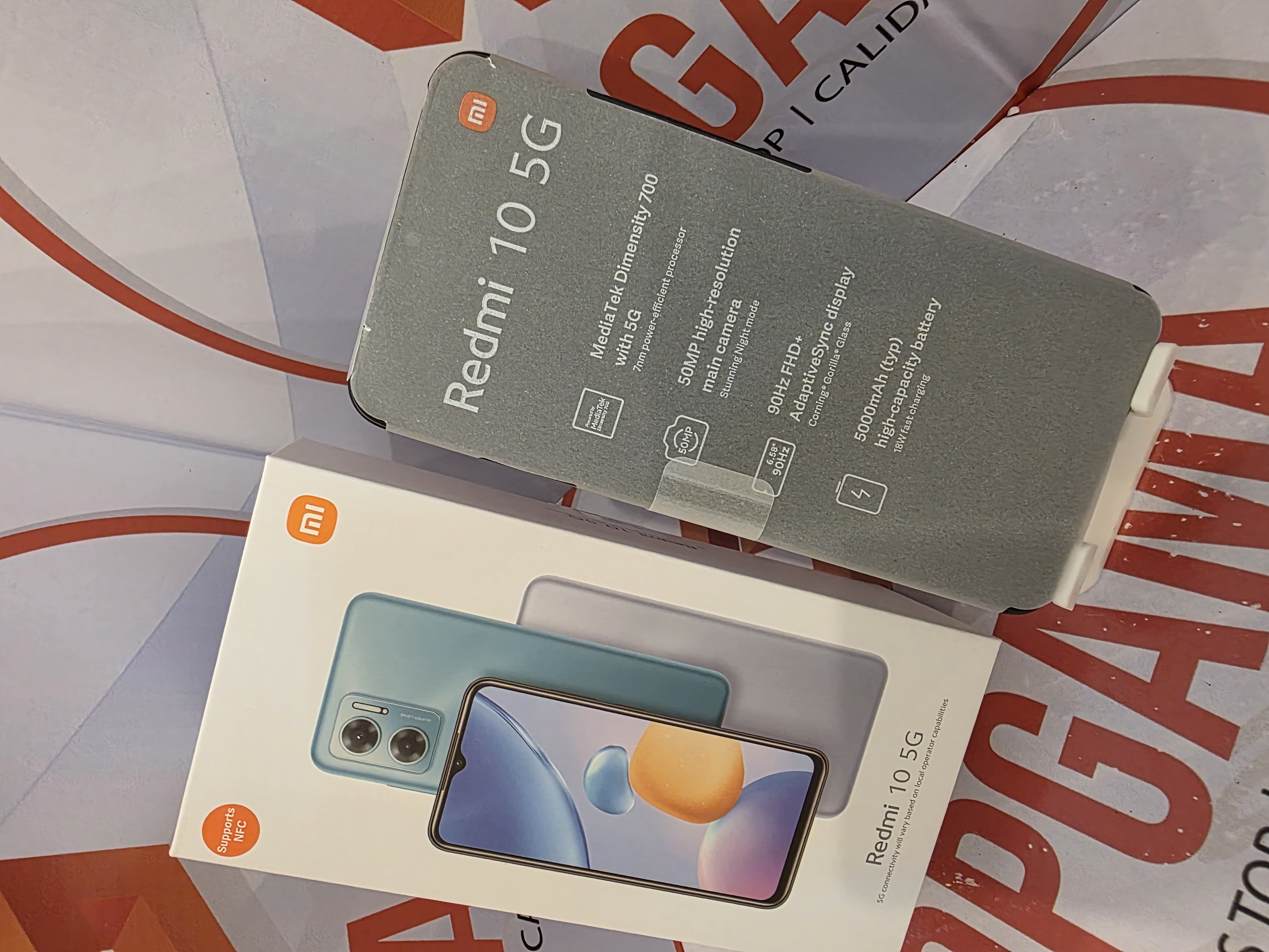 celulares y tabletas - REDMI 10 5G, 4GB RAM 64GB ROM 2