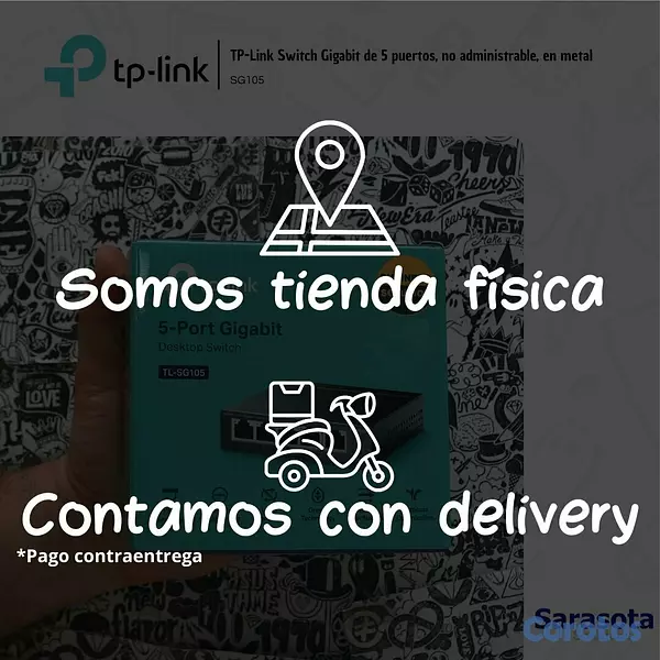 accesorios para electronica - TP-Link Switch 5 Puertos SG105 3