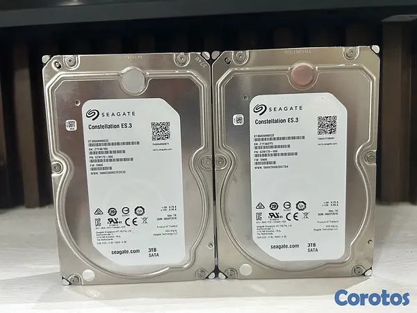 computadoras y laptops - Disco duro HDD  segate 3TB  2