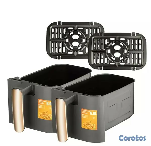 cocina - Freidora de aire manual de doble cesta 12 litro 3