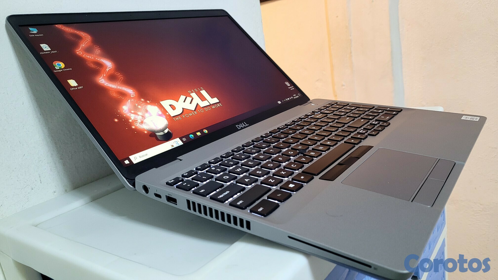 computadoras y laptops - Dell Precision 17 Pulg Core i7 10th Gen Ram 16gb ddr4 Nvidea p520 2gb Dedicada 2