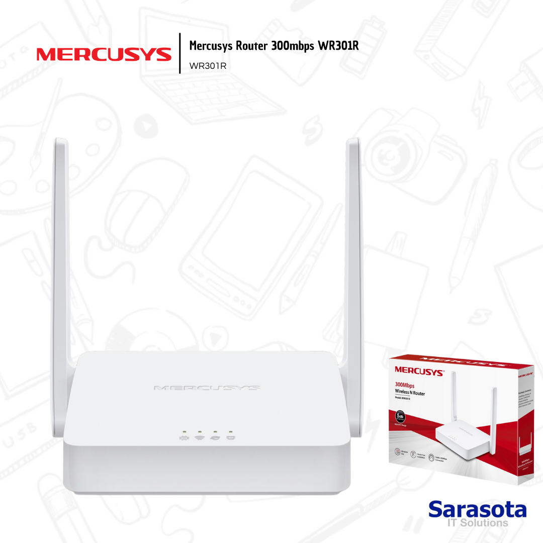 otros electronicos - Mercusys Router 300mbps WR301R 0