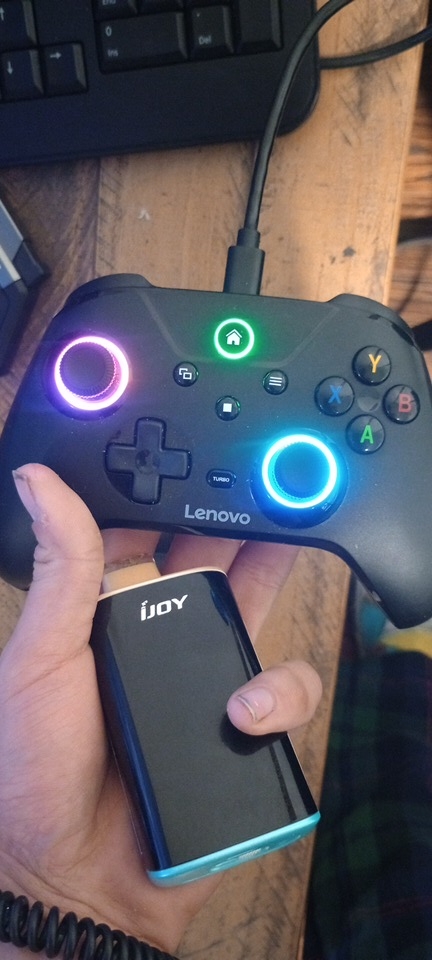 consolas y videojuegos - 🔱Control Inalambrico Lenovo S02 RGB para PC,Xbox, Swicth, iOS Nuevo 🔱 2