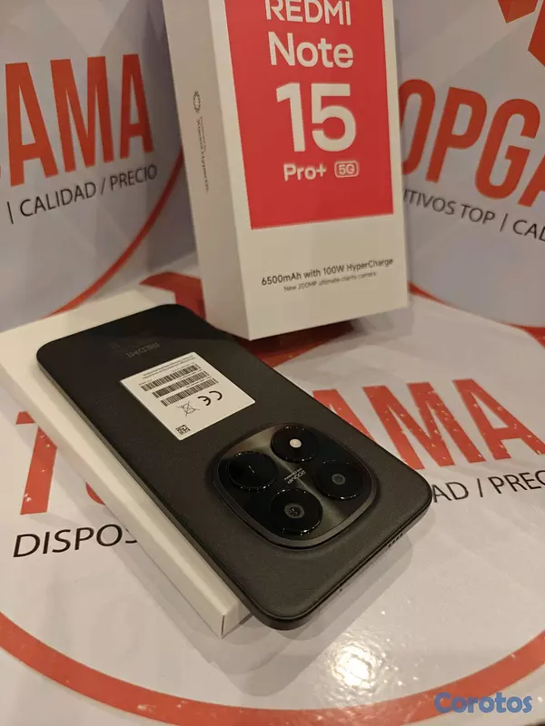 celulares y tabletas - REDMI NOTE 15 PRO+ 5G, 8GB RAM 256GB ROM 5