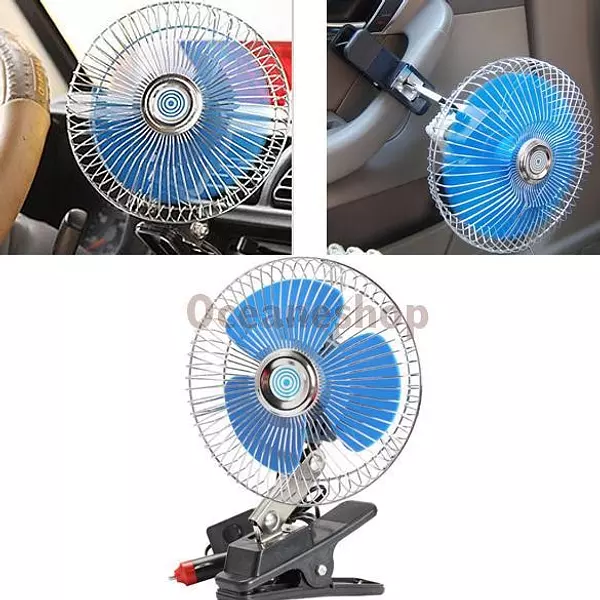 aires acondicionados y abanicos - Ventilador para carro, abanico, auto vehiculo camion 4
