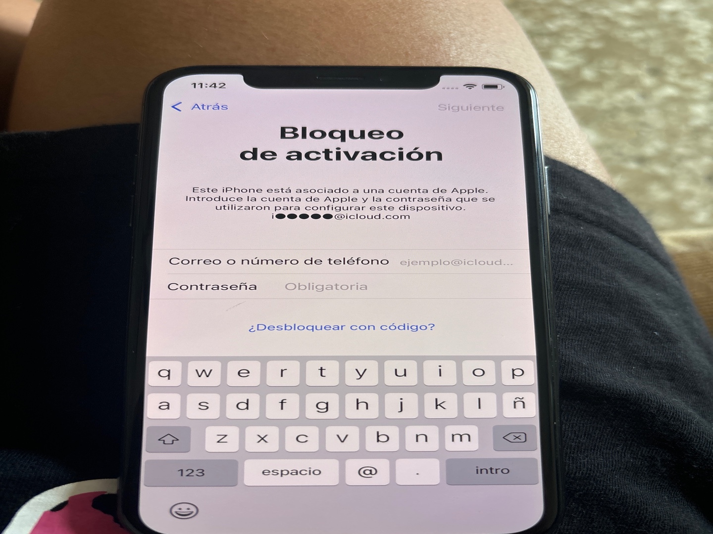 celulares y tabletas - iPhone X como nuevo solo que está bloqueado por icloud …  1