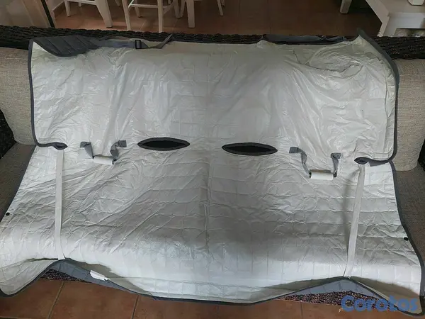 accesorios para vehiculos - Cover para asiento de auto para perros 4