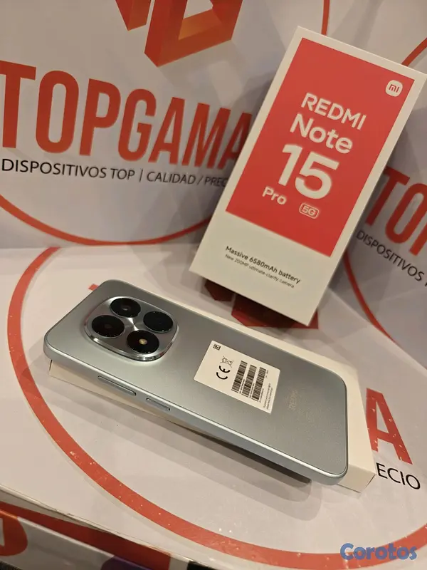 celulares y tabletas - REDMI NOTE 15 PRO 5G, 8GB RAM 256GB ROM 7