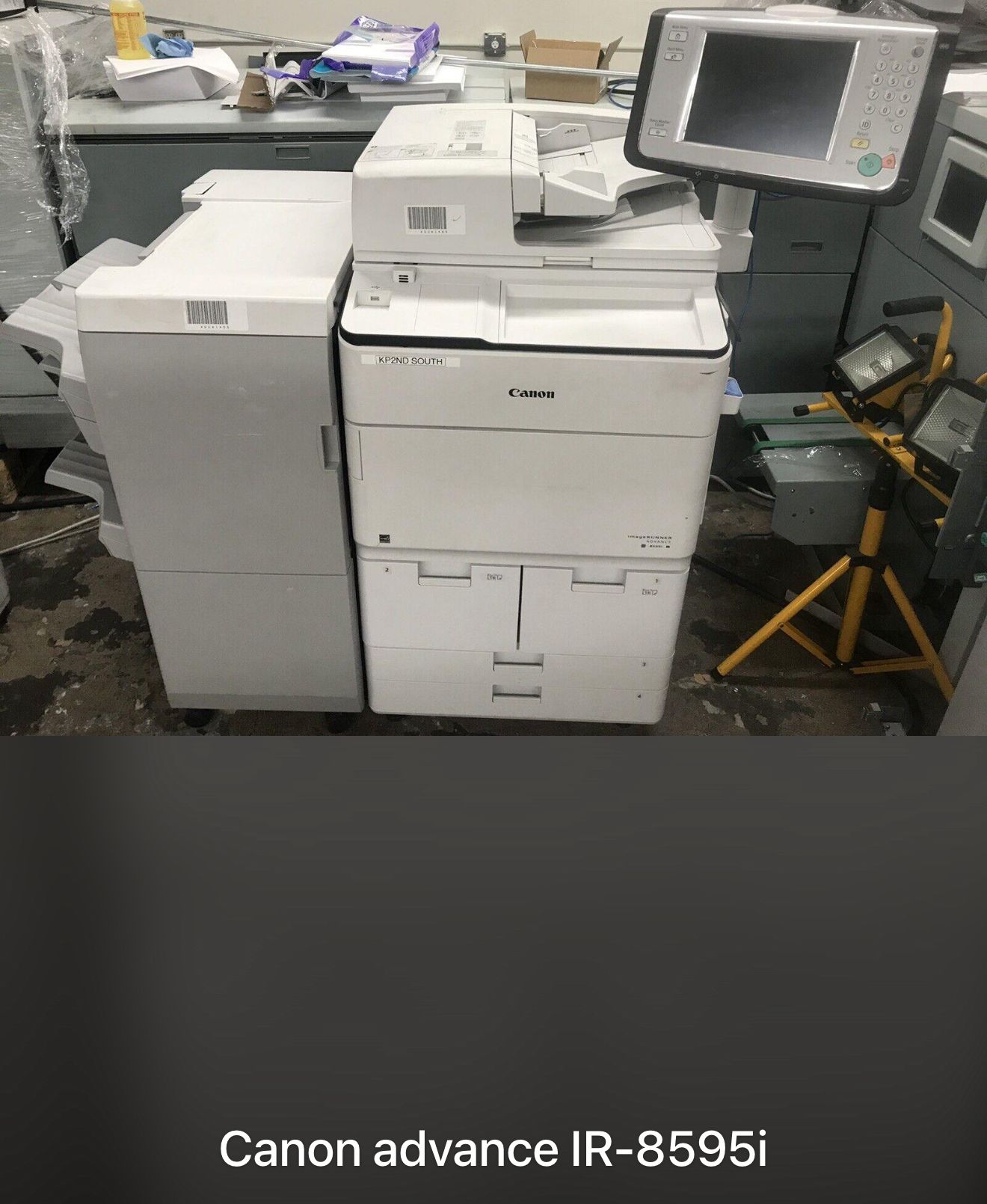 impresoras y scanners - Copiadora Monocromática Canon Advance IR-8595i