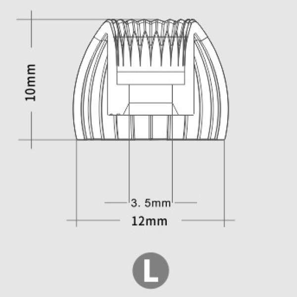 camaras y audio - Eartips - Puntas para auriculares IEM varios model 5
