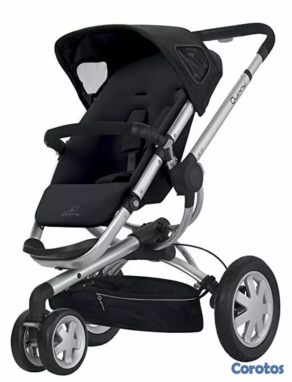 coches y sillas - Por motivo de viaje vendo!!, Coche Quinny Buzz Negro 1