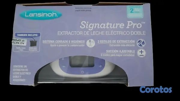 cuidado y nutricion - Lansinoh Extractor electrico de leche doble signature pro. 4