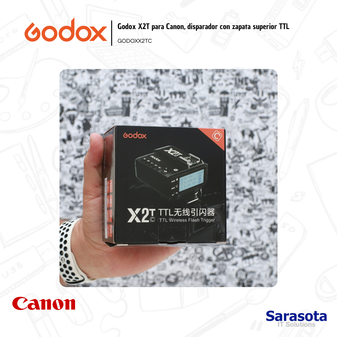 accesorios para electronica - Disparador Godox X2T para Canon Garantía 1 año  1
