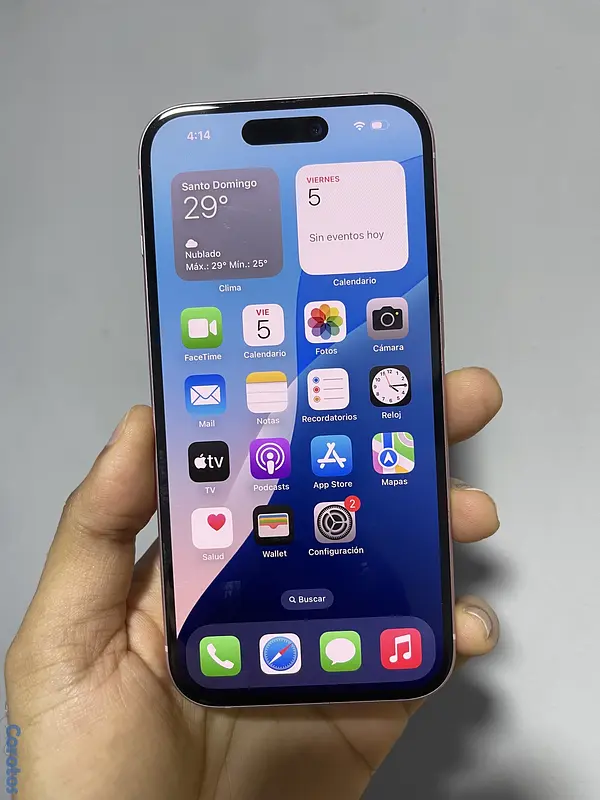 celulares y tabletas - IPhone 15 normal de 128gb Pink 2