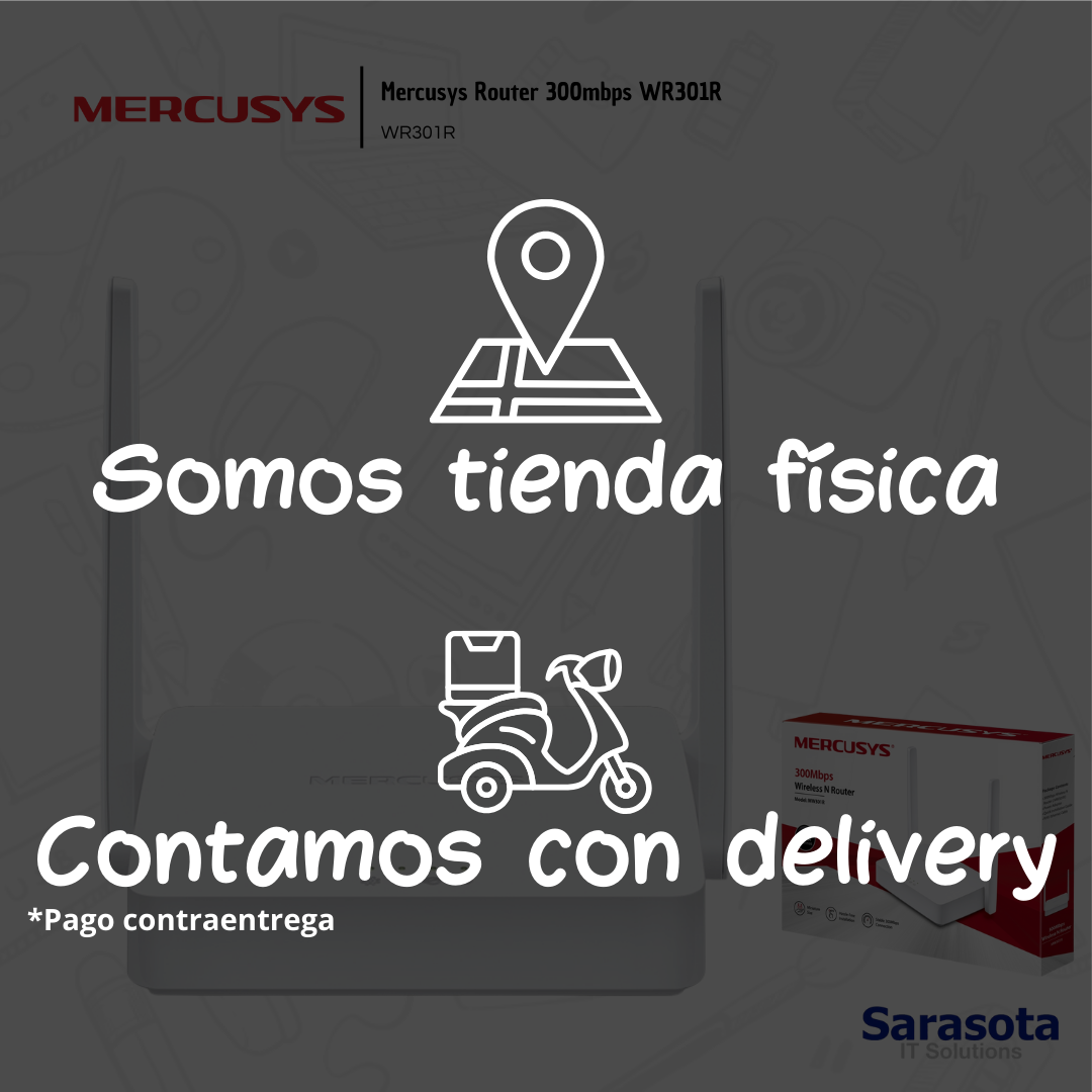 otros electronicos - Mercusys Router 300mbps WR301R 1