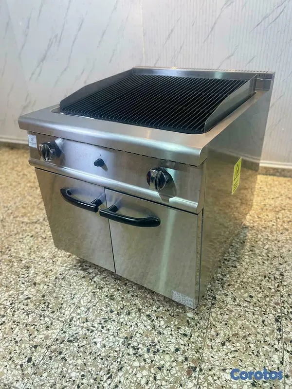 equipos profesionales - Estufa parrilla grill de gas parrillada carnes 4