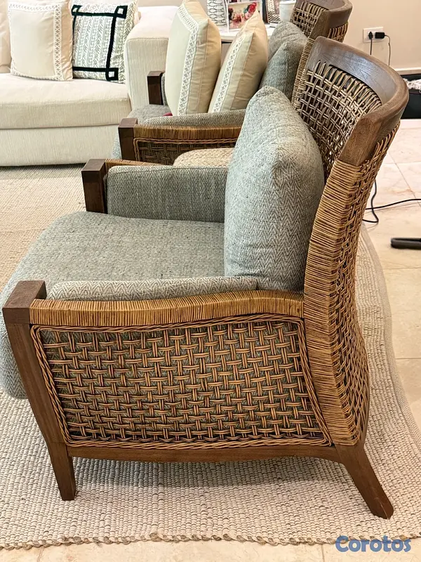 muebles y colchones - Conjunto de 2 butacas en excelente estado 3
